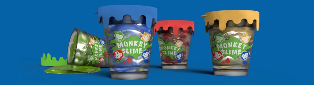 Monkey Slime Packaging – A Creative Nest